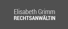 Logo Elisabeth Grimm - Rechtsanwältin